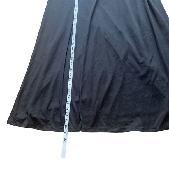 maxandcleo Black One Shoulder Long Maxi Dress Size 6 - Picture 13 of 14